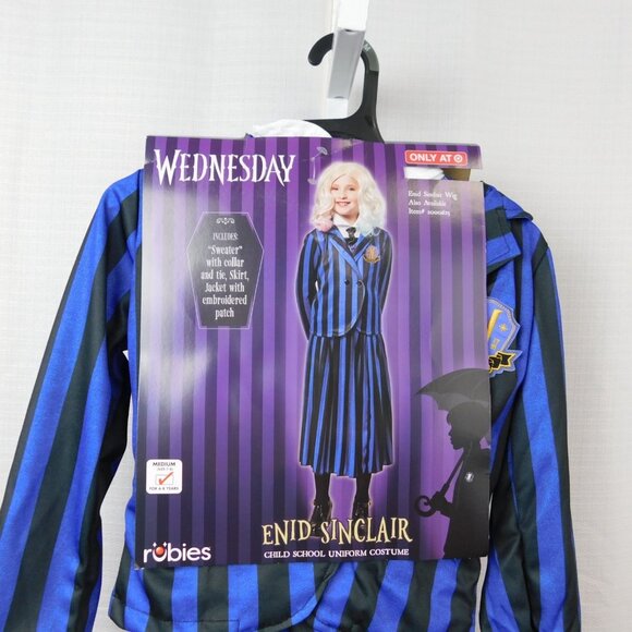 Wednesday Kids Enid Sinclair School Uniform Halloween Costume 7-8 Medium #5343 - Picture 2 of 4